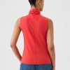 Featherweight Turtleneck Tank Top