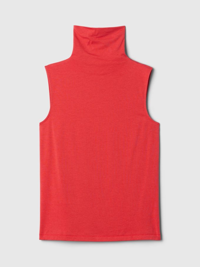 Featherweight Turtleneck Tank Top