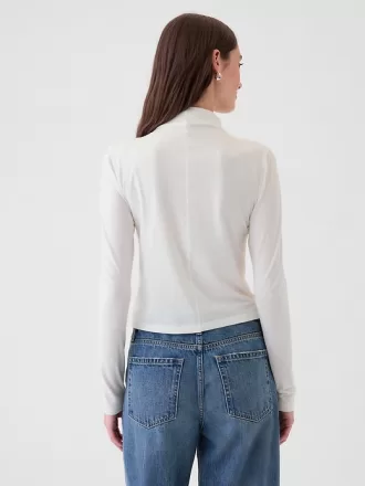 Featherweight Turtleneck Top