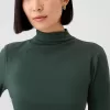 Featherweight Turtleneck Top