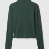 Featherweight Turtleneck Top