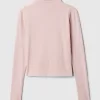 Featherweight Turtleneck Top