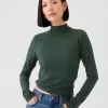 Featherweight Turtleneck Top