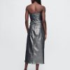 Foil Midi Skirt Foil Midi Skirt