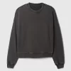 French Terry Wedge-Seam Sweatshirt
