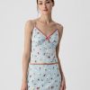 Gap × DÔEN Cropped Floral Cami