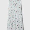 Gap × DÔEN Floral Midi Skirt