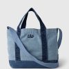 Gap Logo Denim Strap Mini Tote Bag