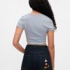 Gap × Disney Cropped Crewneck T-Shirt Gap × Disney Cropped Crewneck T-Shirt