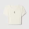 Gap × Disney Cropped Crewneck T-Shirt Gap × Disney Cropped Crewneck T-Shirt