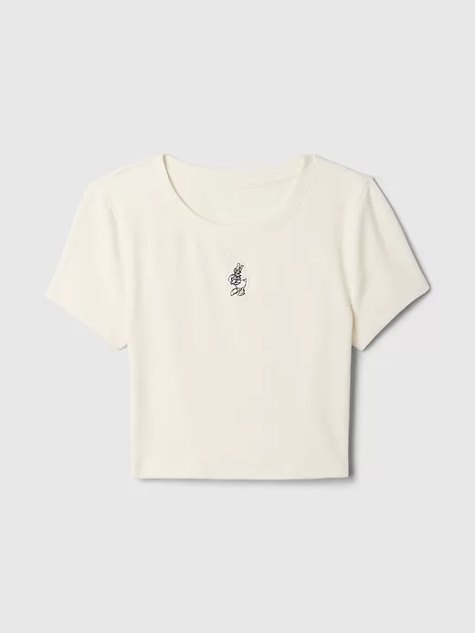 Gap × Disney Cropped Crewneck T-Shirt Gap × Disney Cropped Crewneck T-Shirt