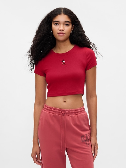 Gap × Disney Cropped Crewneck T-Shirt Gap × Disney Cropped Crewneck T-Shirt
