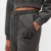 Gap × Disney Mickey Mouse Logo Wide-Leg Sweatpants