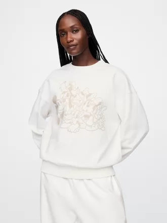 Gap × Disney Oversized Logo Sweatshirt