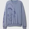 Gap × Disney Oversized Logo Sweatshirt Gap × Disney Oversized Logo Sweatshirt