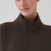 GapFit Quilted Jacquard Half-Zip Pullover