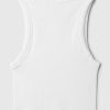 GapFit Seamless Rib Cropped Halter Tank Top