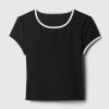 GapFit Studio Rib Cropped T-Shirt