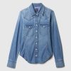 GapHeritage Denim Western Shirt