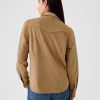 GapHeritage Vegan Suede Western Shirt GapHeritage Vegan Suede Western Shirt