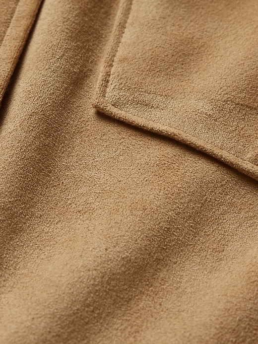 GapHeritage Vegan Suede Western Shirt GapHeritage Vegan Suede Western Shirt