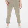 Girlfriend Twill Stripe Khakis