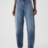 High Rise Barrel Jeans