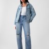 High Rise Barrel Jeans