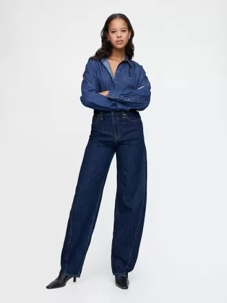 High Rise Barrel Jeans High Rise Barrel Jeans