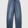 High Rise Barrel Jeans