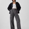 High Rise Cargo Baggy Trousers