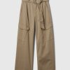 High Rise Cargo Baggy Trousers