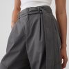 High Rise Cargo Baggy Trousers