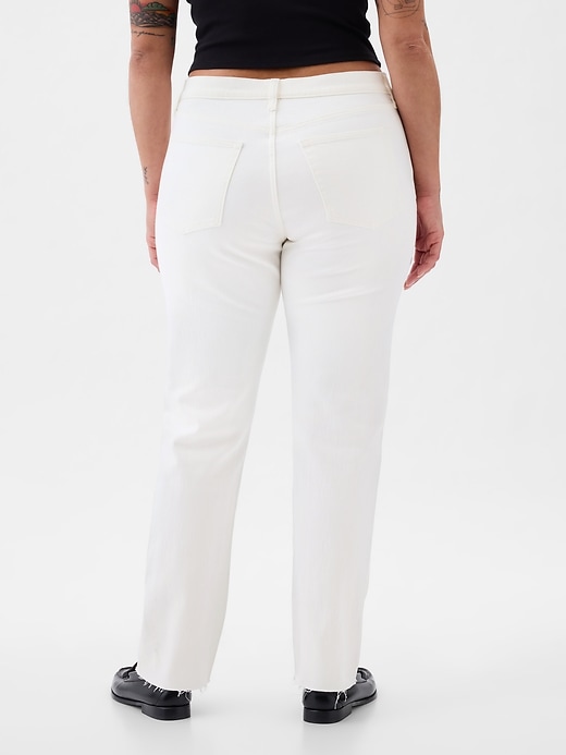 High Rise Cheeky Straight Jeans High Rise Cheeky Straight Jeans