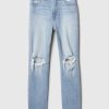 High Rise Cheeky Straight Jeans