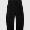 High Rise Corduroy Tapered Ankle Trousers
