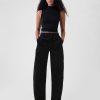 High Rise Corduroy Tapered Ankle Trousers
