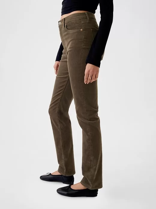 High Rise Corduroy Vintage Slim Pants High Rise Corduroy Vintage Slim Pants