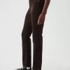 High Rise Corduroy Vintage Slim Pants