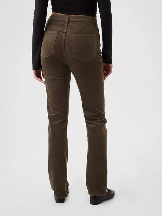 High Rise Corduroy Vintage Slim Pants High Rise Corduroy Vintage Slim Pants