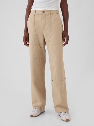 High Rise Double-Knee Carpenter Pants