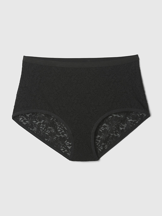 High Rise Floral Lace Brief High Rise Floral Lace Brief