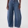 High Rise Horseshoe Jeans