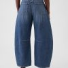 High Rise Horseshoe Jeans