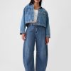 High Rise Horseshoe Jeans