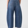 High Rise Horseshoe Jeans