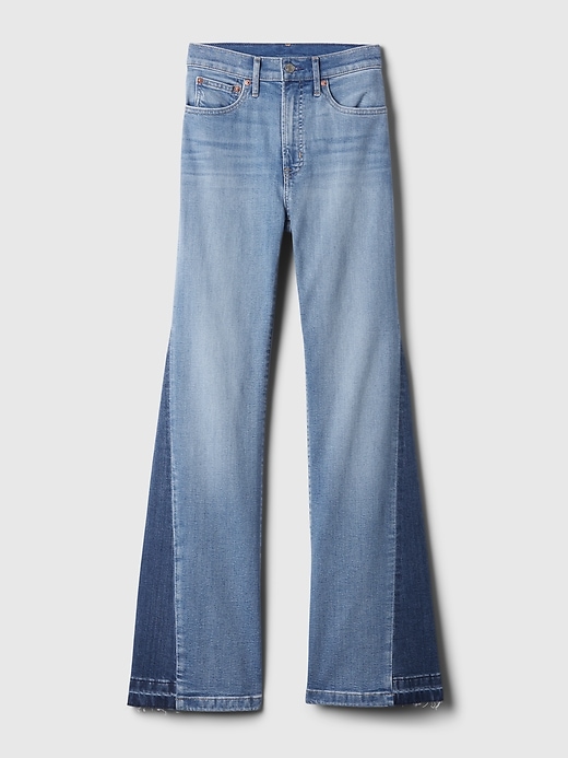 High Rise Patched ’70s Flare Jeans High Rise Patched ’70s Flare Jeans
