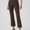 High Rise Ponte Crop Kick Pants