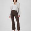 High Rise Ponte Crop Kick Pants