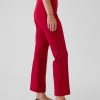 High Rise Ponte Crop Kick Pants